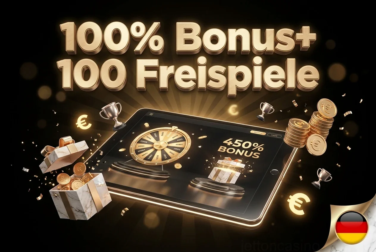 100% Bonus+ 100 Freispiele